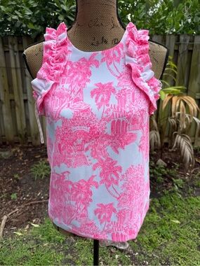 Lilly Pulitzer top XXS EUC like new
